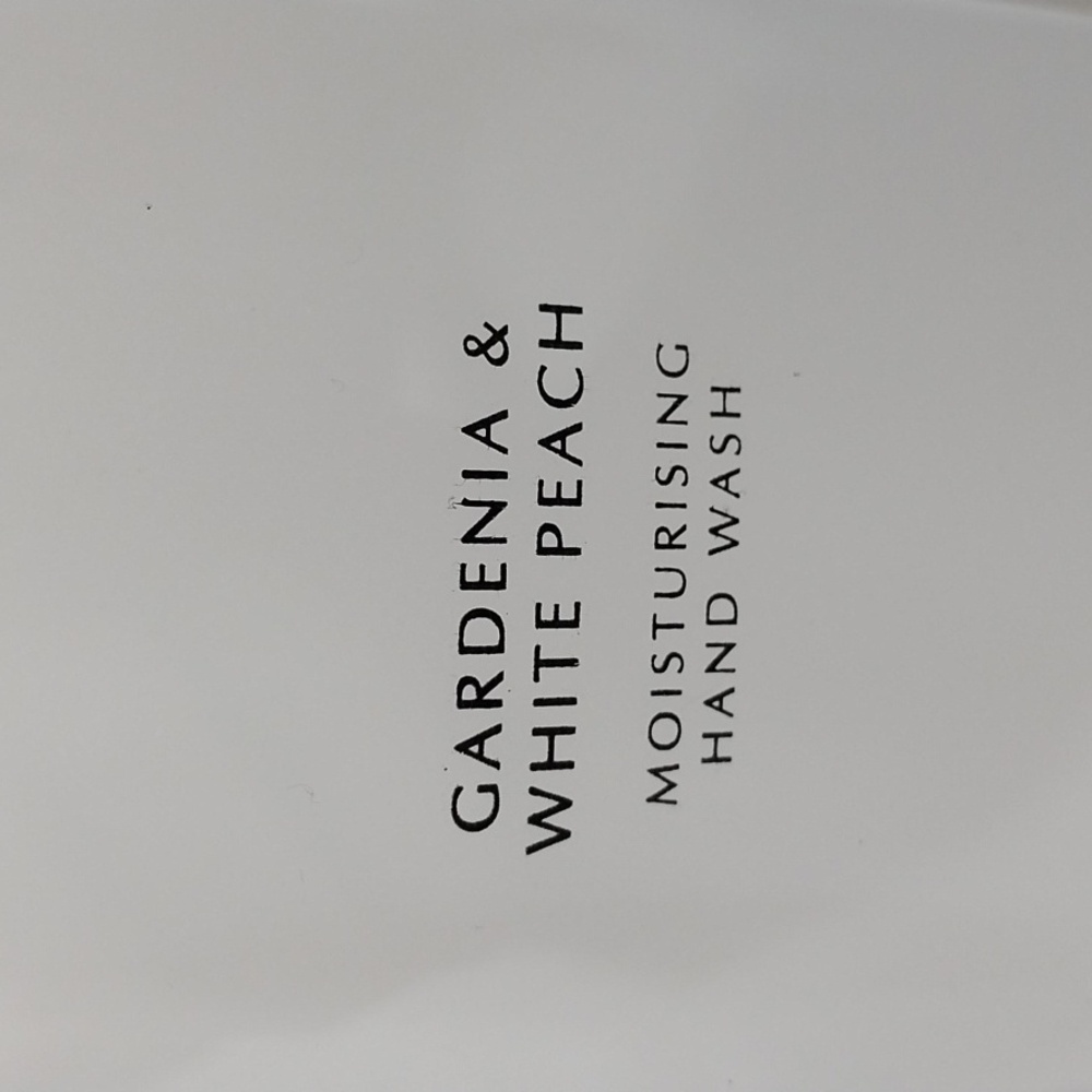 New 2pc Jumbo PECKSNIFF'S Gardenia & White Peach Hand Wash Soap 725ml 24.5oz - Picture 2 of 6